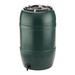 Nature - Regenton - Rond - Kunststof - Groen - 120 L - H81 x Ø50cm - afbeelding 1
