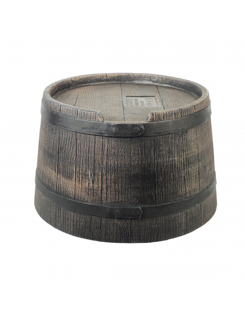 Nature regentonstandaard houtlook H30,5xØ58cm - afbeelding 1