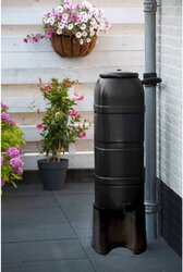 Nature regentonstandaard slimline H30,5 x Ø43,5cm zwart - afbeelding 3