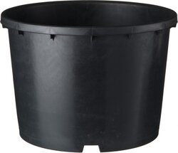 Nature ritzi plantcontainer (Pot) Zwart 12L H24 x Ø30cm - afbeelding 1