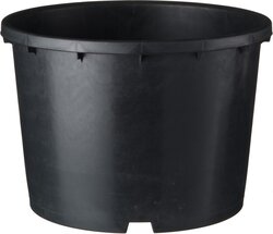 Nature ritzi plantcontainer (Pot) Zwart 15L H26 x Ø32cm - afbeelding 1