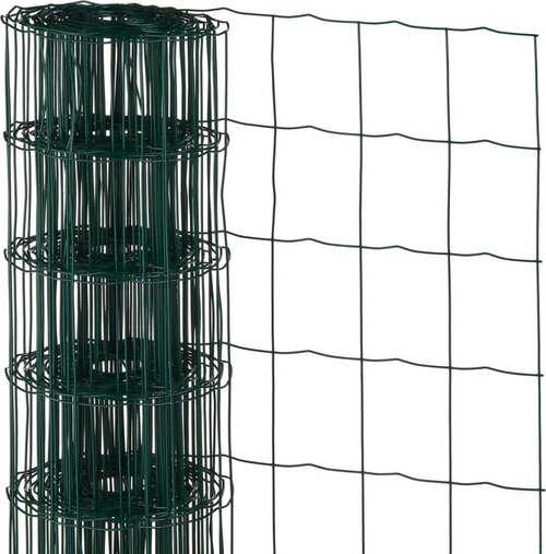 Nature schermgaas rechthoek 10x7,5cm H1mx10m groen - afbeelding 1