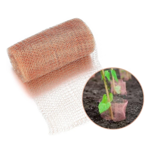 Nature Slakkenbarriere koper 12.7cm rol 4m