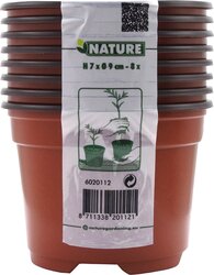 Nature Stekpotjes Plastic H7 x Ø9cm - 8 stuks - afbeelding 4