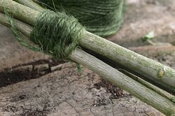 Nature touw jute groen - 90m - afbeelding 2