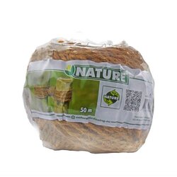 Nature touw kokos bruin - 50m - afbeelding 3