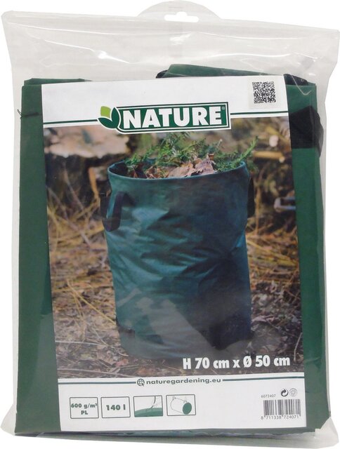 Nature tuinafvalzak 150L groen - afbeelding 1