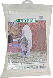 Nature winterafdekhoes met koord en ritssluiting Ø250cm x H3m wit - afbeelding 1