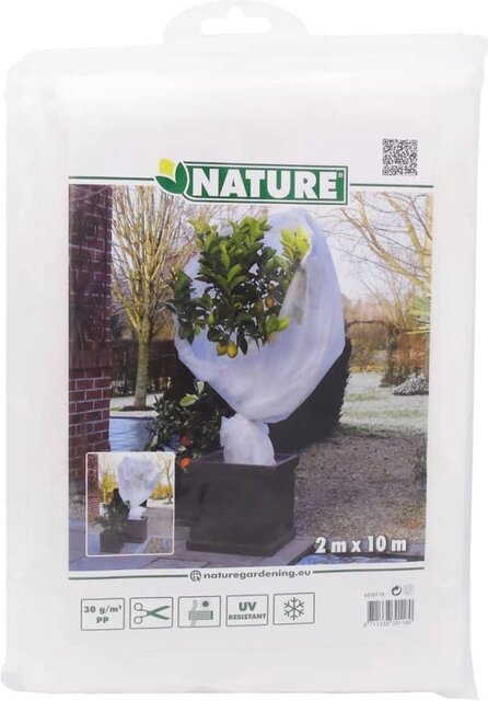 Nature winterafdekvlies 2 x 10m wit - afbeelding 1