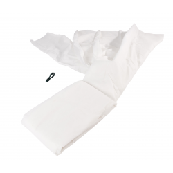 Nature wintervliesafdekhoes Ø64cm x 10m wit - afbeelding 3