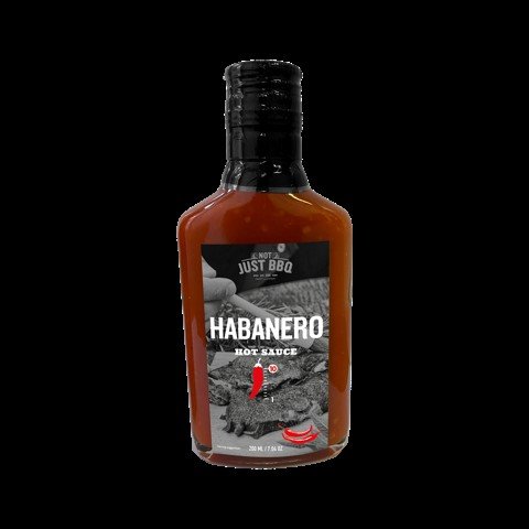 Not Just BBQ Habanero hot sauce