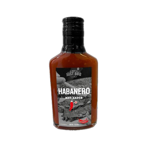 Not Just BBQ Habanero hot sauce