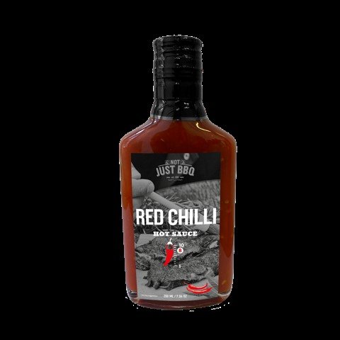 Not Just BBQ Red hot chili sauce