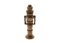 Notenkraker timpa d6.5h24cm d bruin