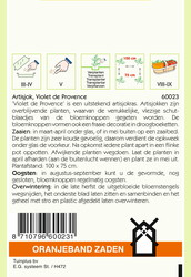 OBZ Artisjokken Violet de Provence - afbeelding 2