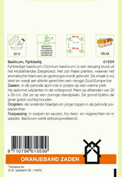OBZ Basilicum Fijne - afbeelding 2