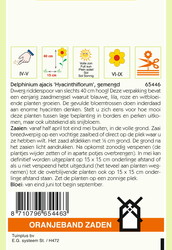 OBZ Delphinium, Ridderspoor Hyacinthbloemig gemengd - afbeelding 2