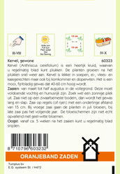 OBZ Kervel Gewone - afbeelding 2