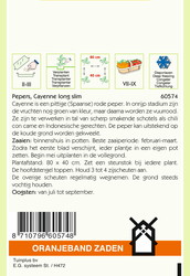 OBZ Pepers De Cayenne long slim - afbeelding 2