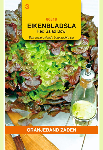 OBZ Red Salad Bowl - Rode Eikenbladsla - afbeelding 1