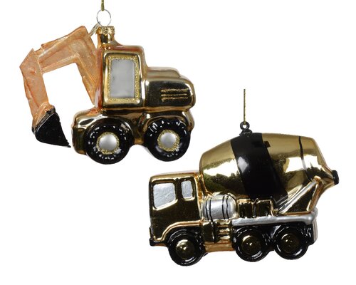 Orn.glas auto l12b4.7h8.7cm a2