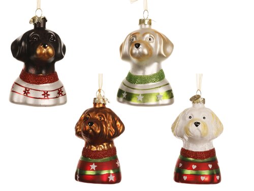 Decoris Hond glas 4ass