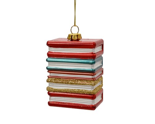 Decoris Boek polystyreen enamel glitter - afbeelding 1