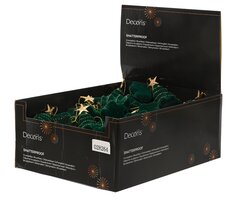 Decoris Boom polystyreen flock glitter star - afbeelding 2
