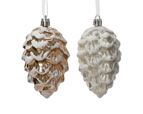 Decoris Beeldjes polystyreen 2col ass