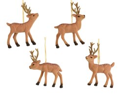 Decoris Hert polystyreen flock 4ass