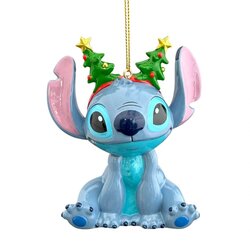 Orn.resin 3d stitch haarband 10cm