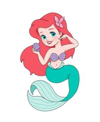 Hallmark ARIEL STYLIZED
