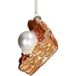 HD Collection Ornament Cake Pie Glass Gold 11cm - afbeelding 1
