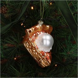 HD Collection Ornament Cake Pie Glass Gold 11cm - afbeelding 4