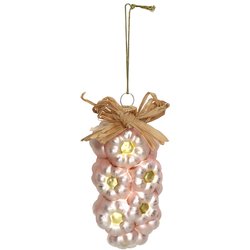 HD Collection Ornament Garlic String Glass Ivory 10.7cm - afbeelding 2