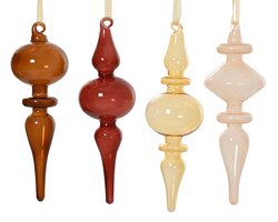 Ornament glas d6.2h19.4cm a4