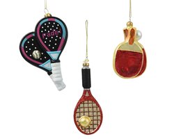 Ornament glas l6.5b3h11.2cm a3