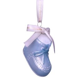 Vondels Baby's Eerst Kerst Schoentje Blauw - afbeelding 1