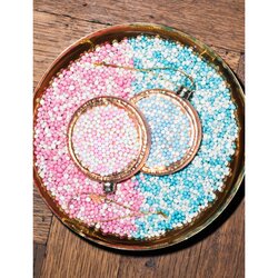 Vondels Baby's Eerste Kerst beschuit met Muisje Blauw - afbeelding 2