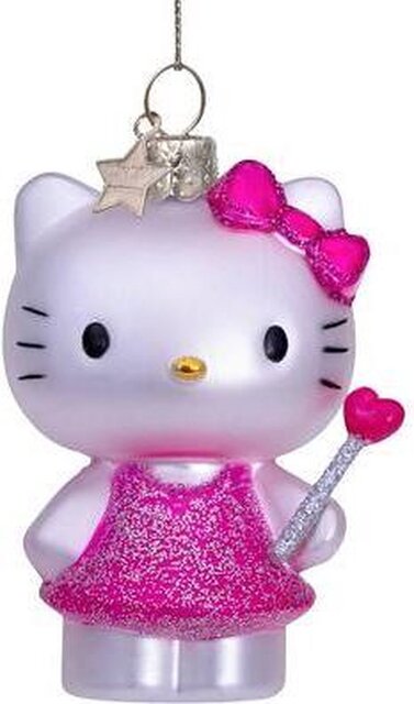 Hello Kitty Kerstbal Toverstok