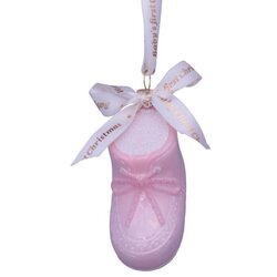 Vondels Baby's Eerst Kerst Schoentje Roze - afbeelding 2