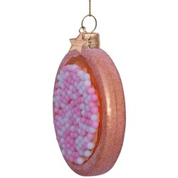 Vondels Baby's Eerste Kerst beschuit met Muisje Roze - afbeelding 2
