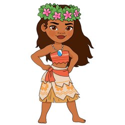 Hallmark MOANA STYLIZED