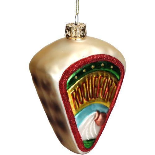 HD Collection Ornament Roquefort Glass Multi 10.9cm - afbeelding 1