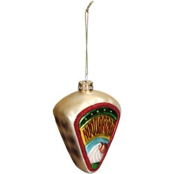 HD Collection Ornament Roquefort Glass Multi 10.9cm - afbeelding 2