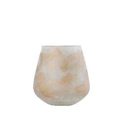 PTMD Ozain Cream glass stormlight matt marble finish S