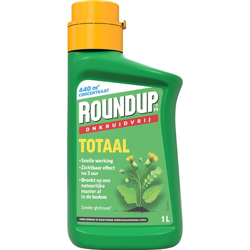 ROUNDUP® PA Totaal Onkruidvrij Concentraat 1L