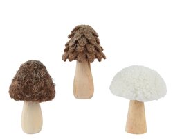 Paddenstoel polystr l11b4h12.5cm a3