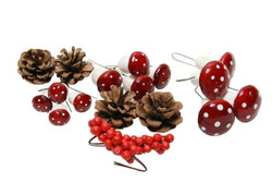 Paddestoel+denappel+bes o/w rood