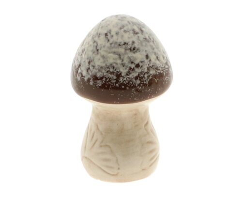 Paddestoel dolo d7.5h13cm d.bruin